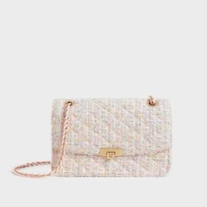 Charles & Keith Tweed Bag